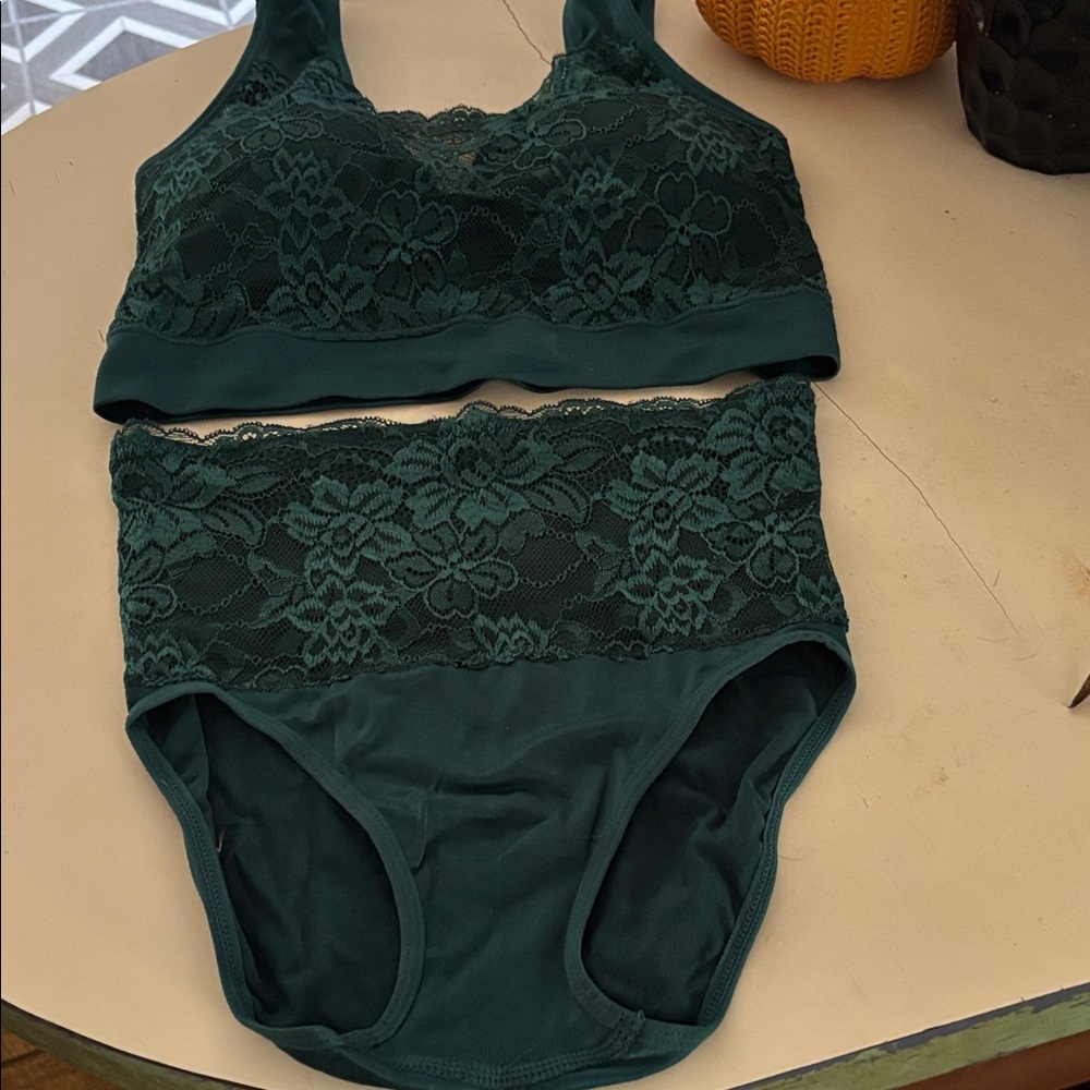 Rhonda Shear Bra and Panty Set